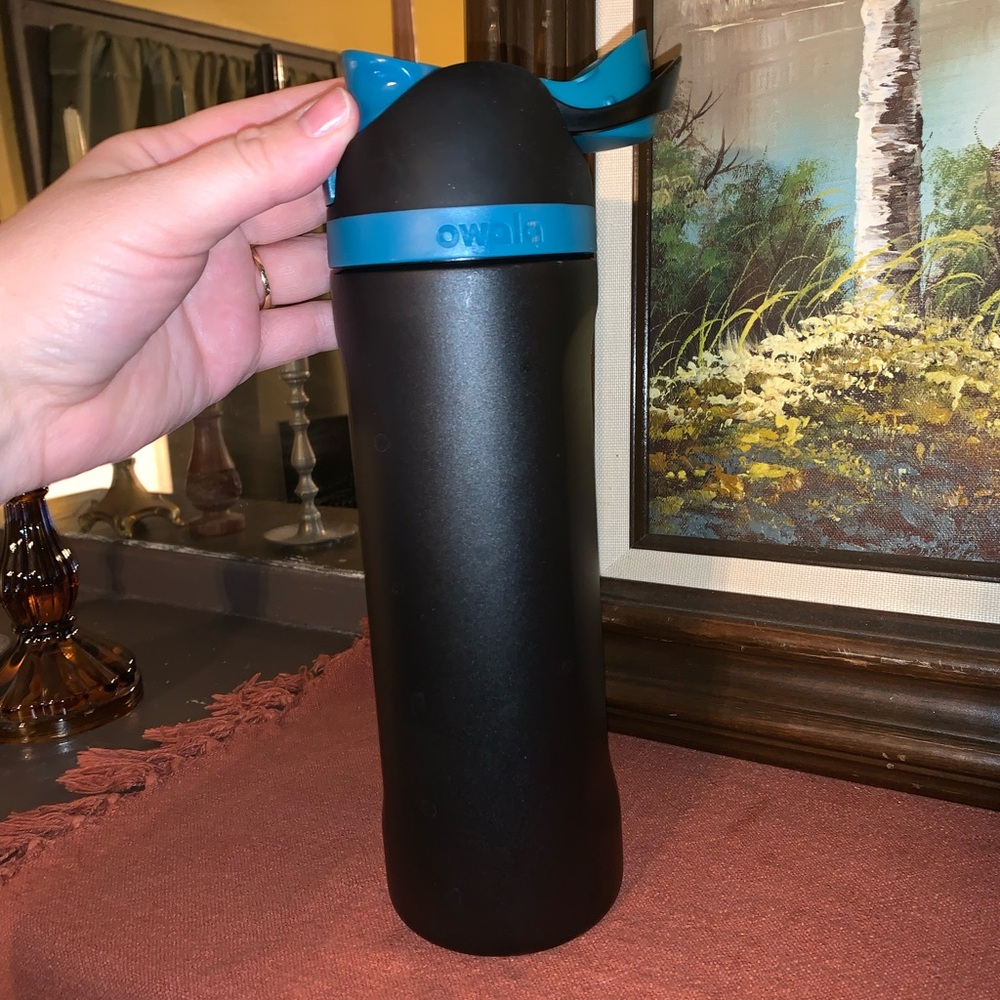 Owala Freesip Stainless Steel Water Bottle in the color night light